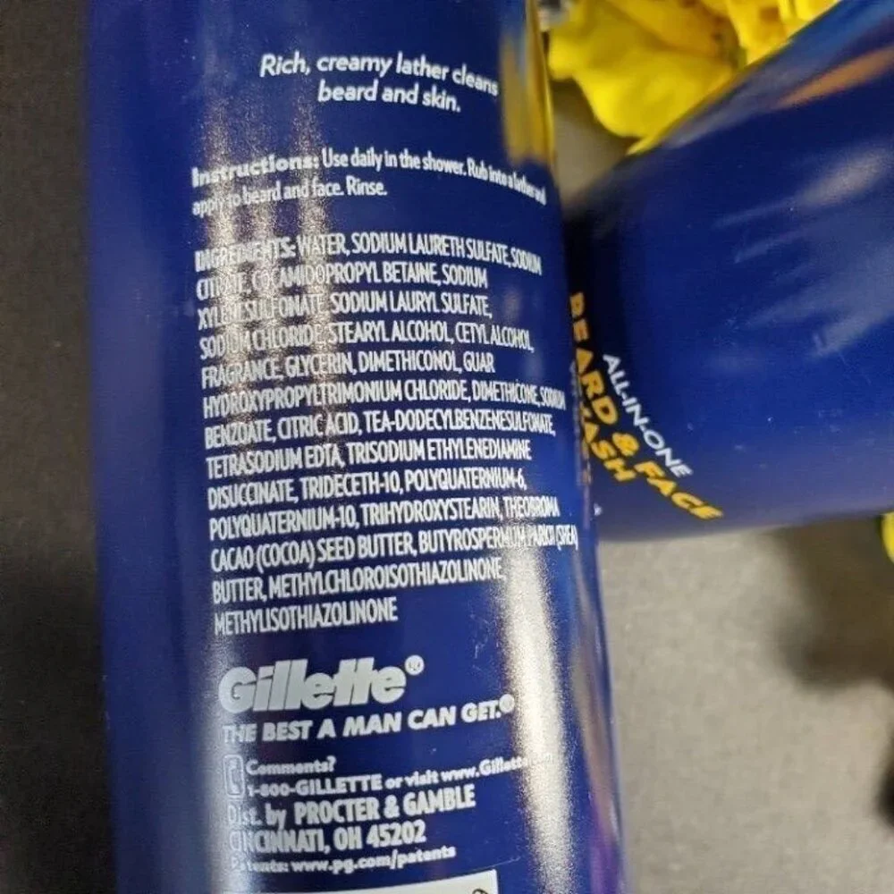 Enrich Gillette Beard Face Mens Wash All One Grooming Soap Creamy